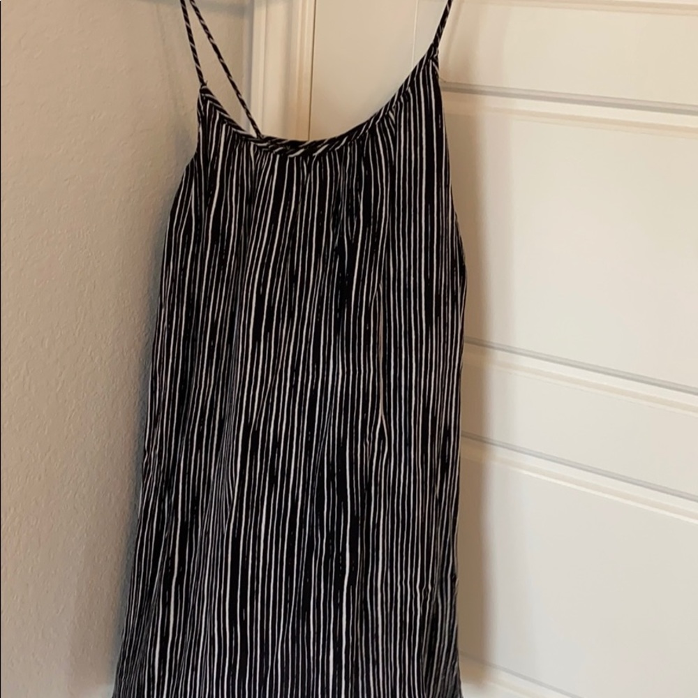 striped sundress- short